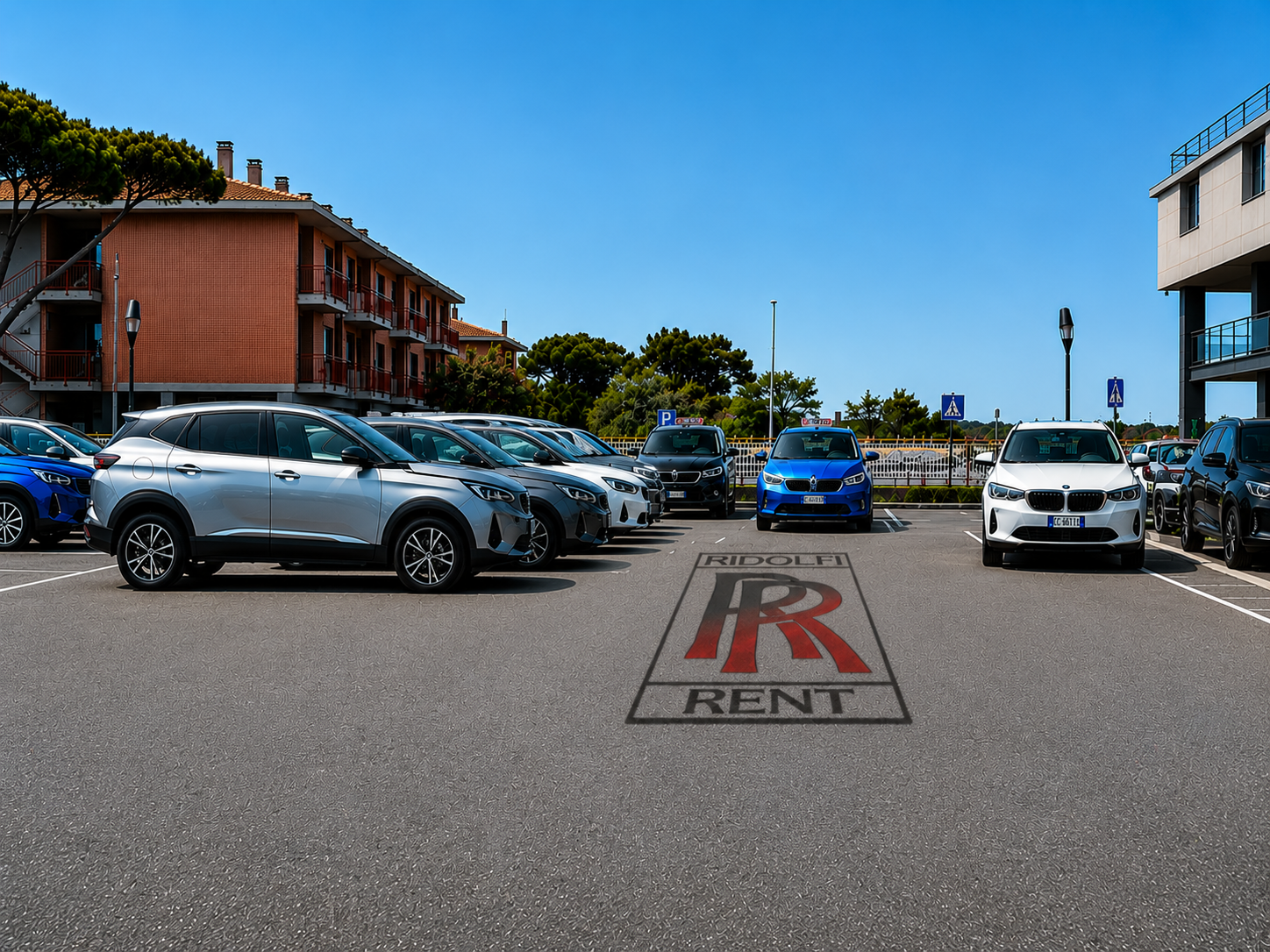 Ridolfi Rent — Parco auto a Roma Infernetto